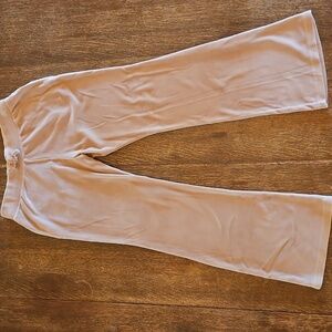 abercrombie kids Taupe Velour Flare Pants, Girls Size 15/16